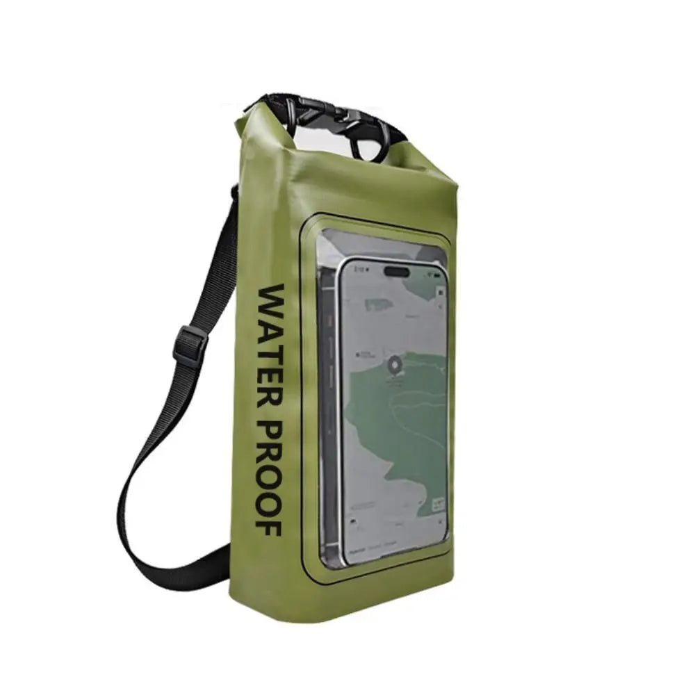 2L Waterproof Mobile Phone Bag — Touchscreen Compatible Dry Bag for Swimming