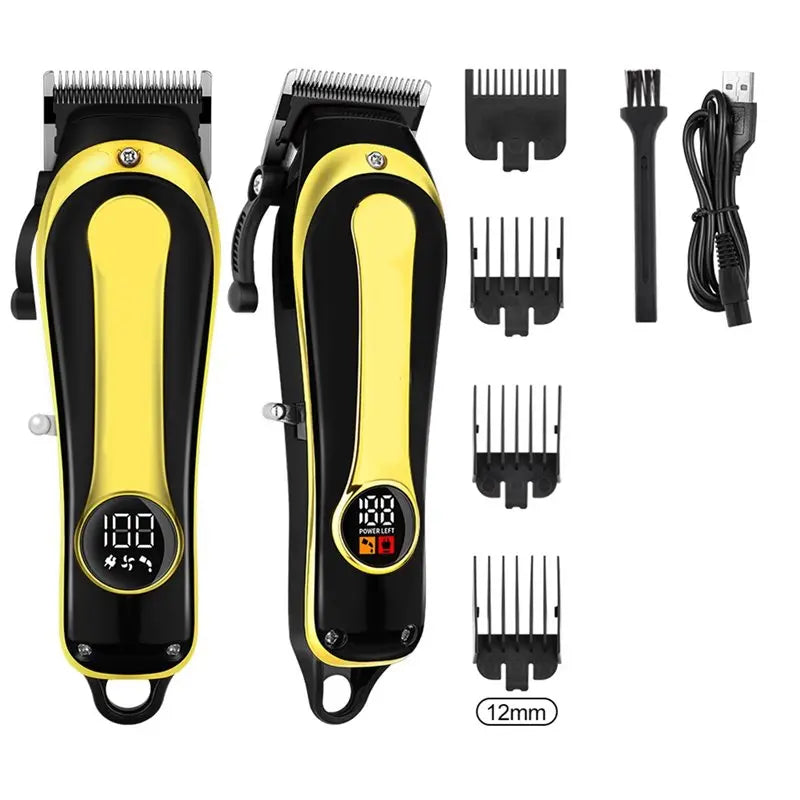 FGHGF Professional Hair Clipper — Cordless Rechargeable Trimmer for Men