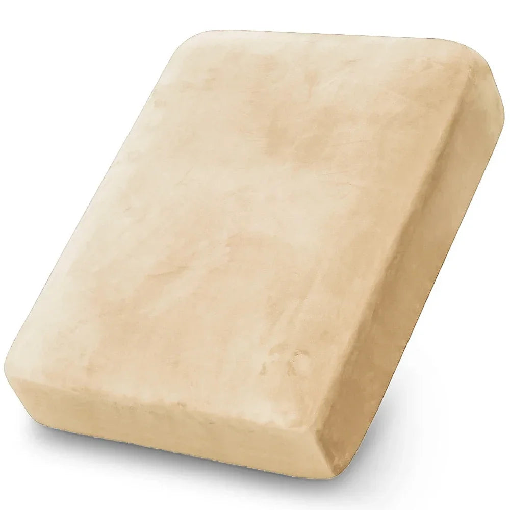 Plush Velvet Sofa Cushion Covers — Soft Stretch Furniture Protector