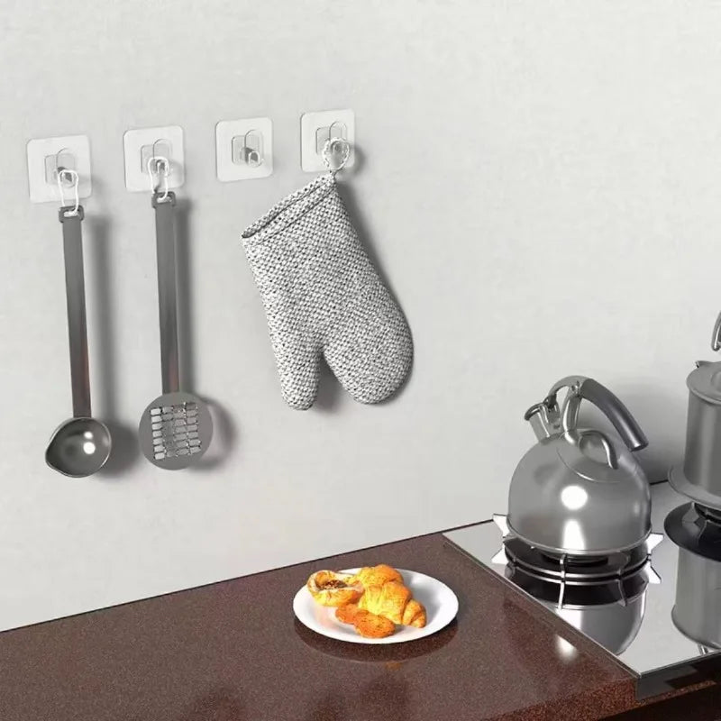 Strong Adhesive Wall Hooks — Waterproof and Traceless Universal Hooks