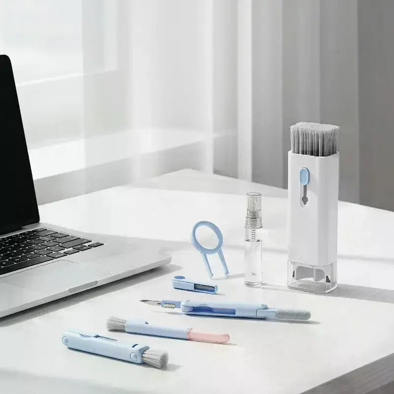 7-in-1 Electronic Cleaning Kit — Multi-Purpose Tool for Keyboards and Screens