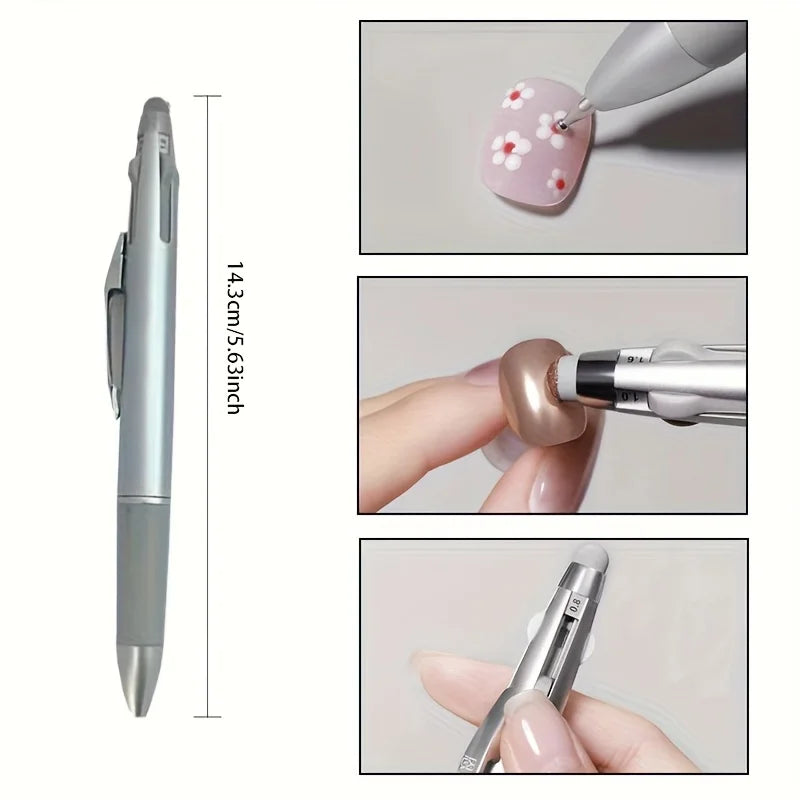 Nail Art Dotting Pen — Ballpoint Design Tool for Manicure Art