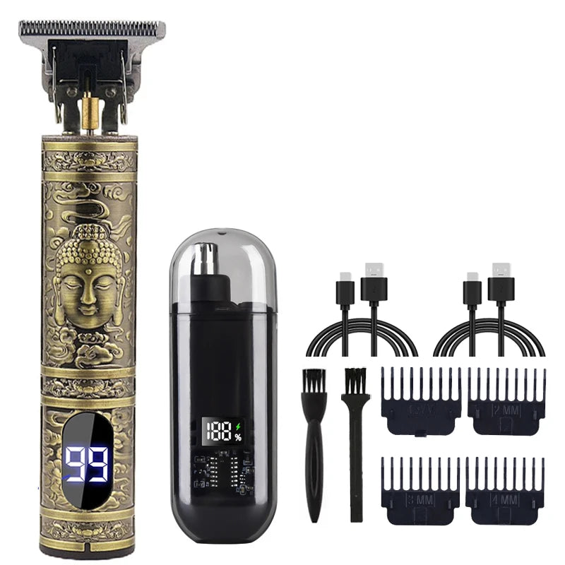 XMSJ Electric Hair Clipper — Rechargeable Trimmer