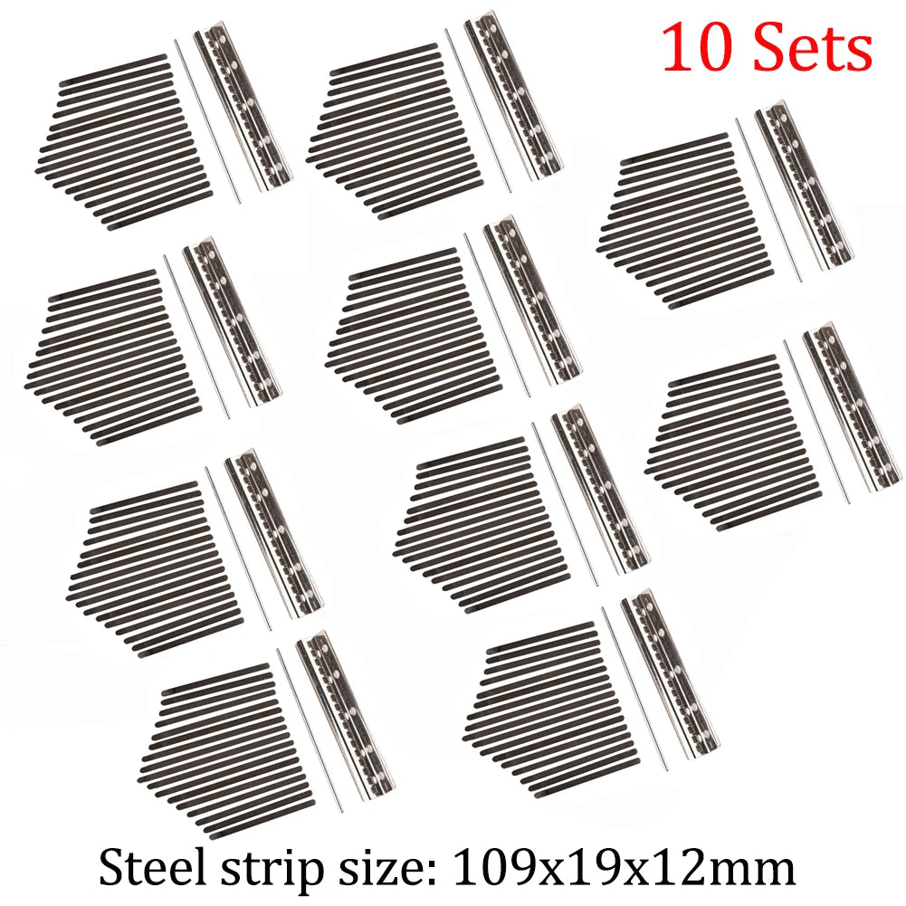 Shunmaii Kalimba Replacement Keys — 17 Key Manganese Steel Tines