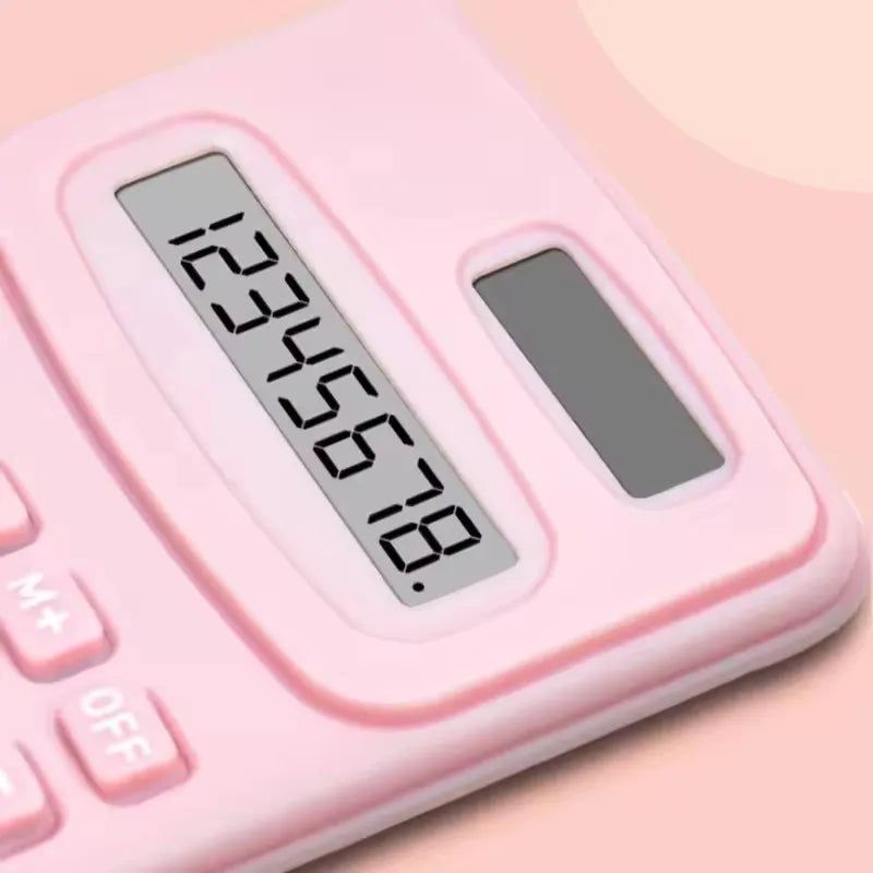 Solar Powered Scientific Calculator — Compact Desktop Mini Design