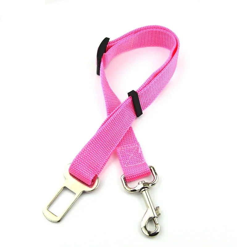 YOUSE Adjustable Pet Car Seat Belt — Secure Vehicle Safety Tether for Dogs and Cats