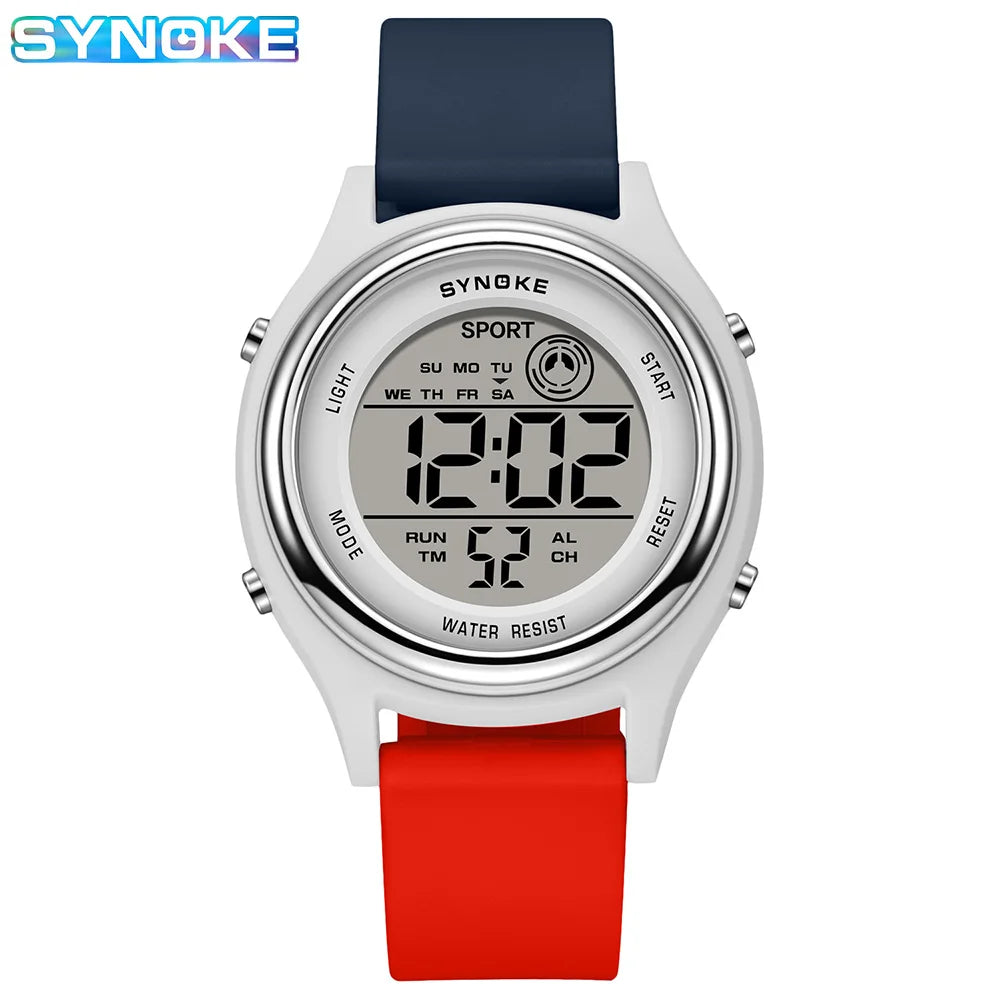 SYNOKE Kids Digital Sport Watch — Waterproof Electronic Timepiece with Backlight