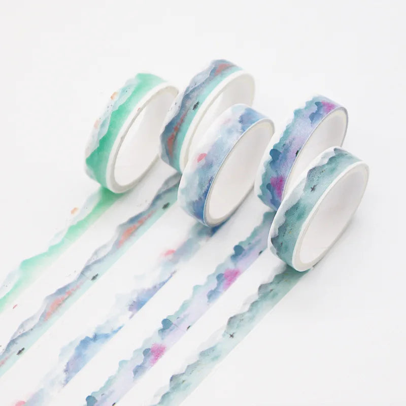 Kawaii Washi Tape Set — Decorative Masking Tape for Journaling & Scrapbooking