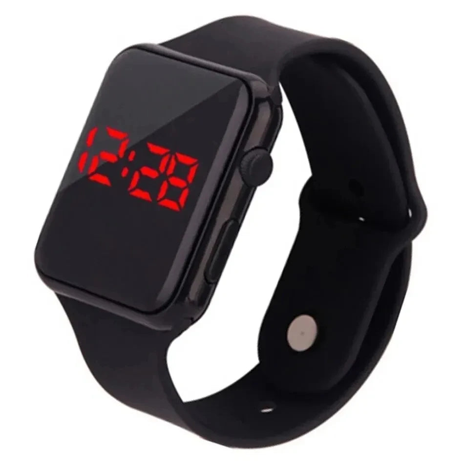 Digital LED Sport Watch — Lightweight Electronic Timepiece for Men and Women