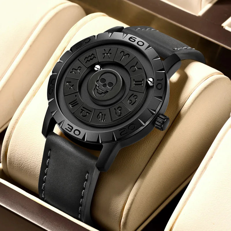 foxbox Magnetic Levitation Watch — Creative Floating Pointer Quartz Timepiece