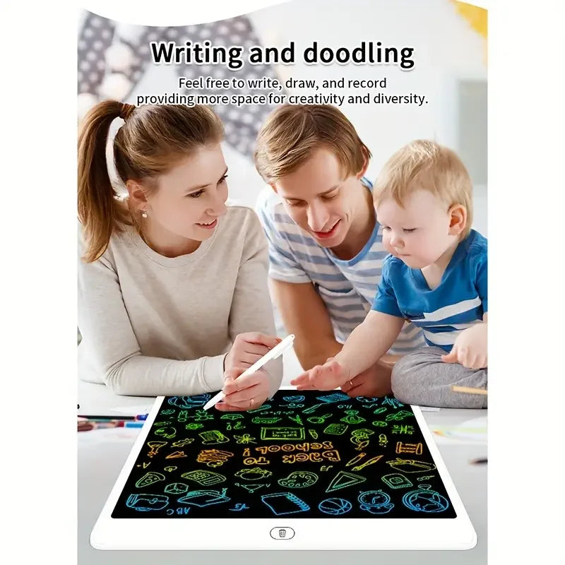 16 Inch LCD Writing Tablet — Reusable Digital Drawing Board & Notepad