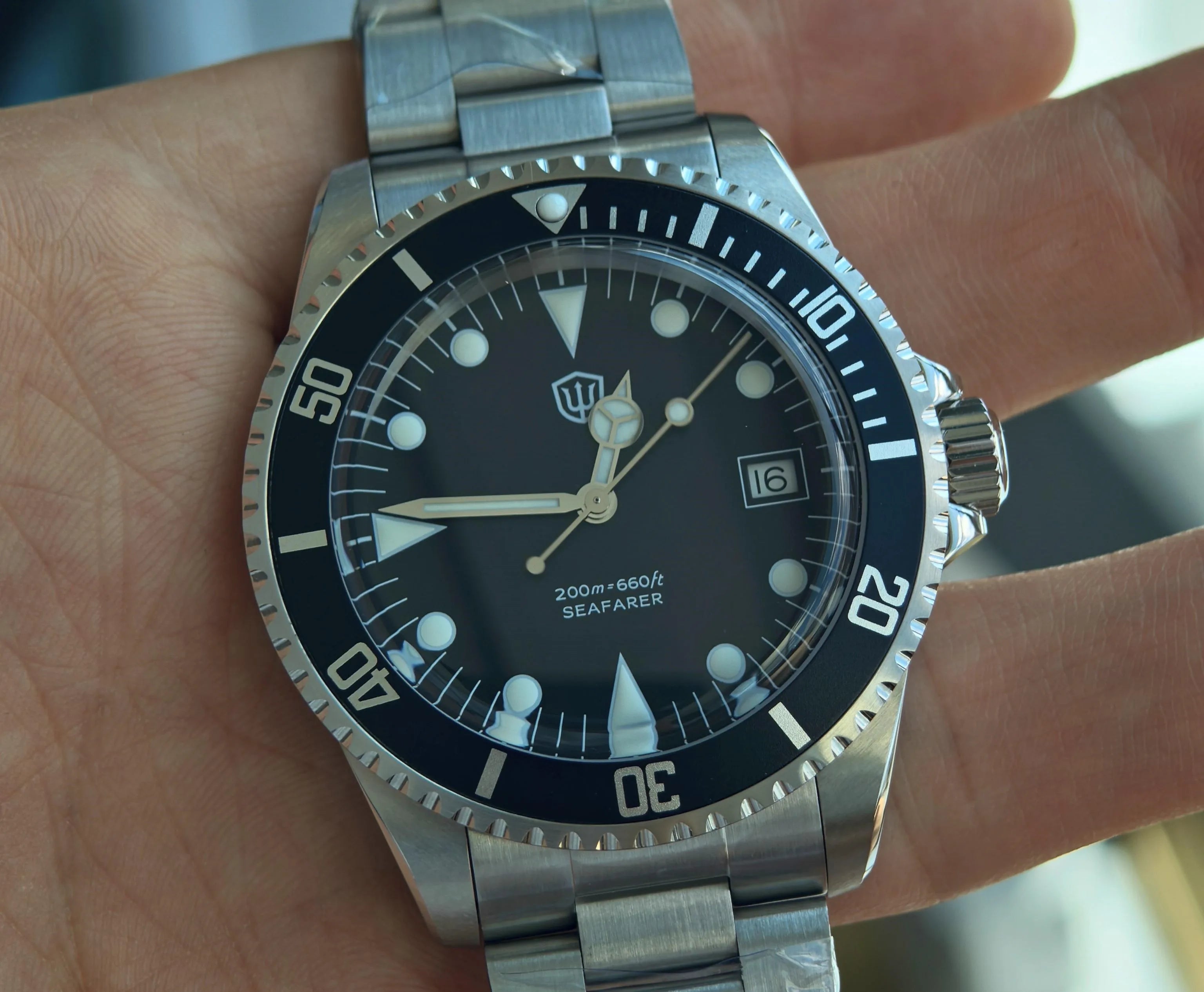 Watchdives WD5514Q Diver Watch — 40mm Quartz with Sweep Second Hand