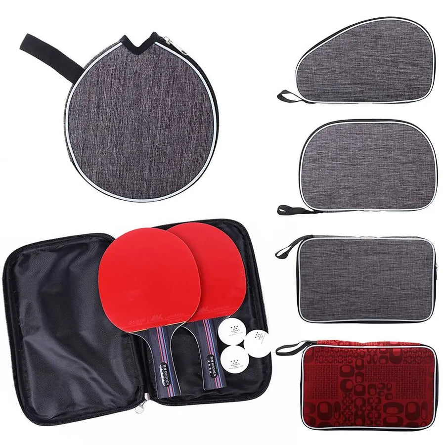 Professional Table Tennis Paddle Case — Protective Racket Storage Bag