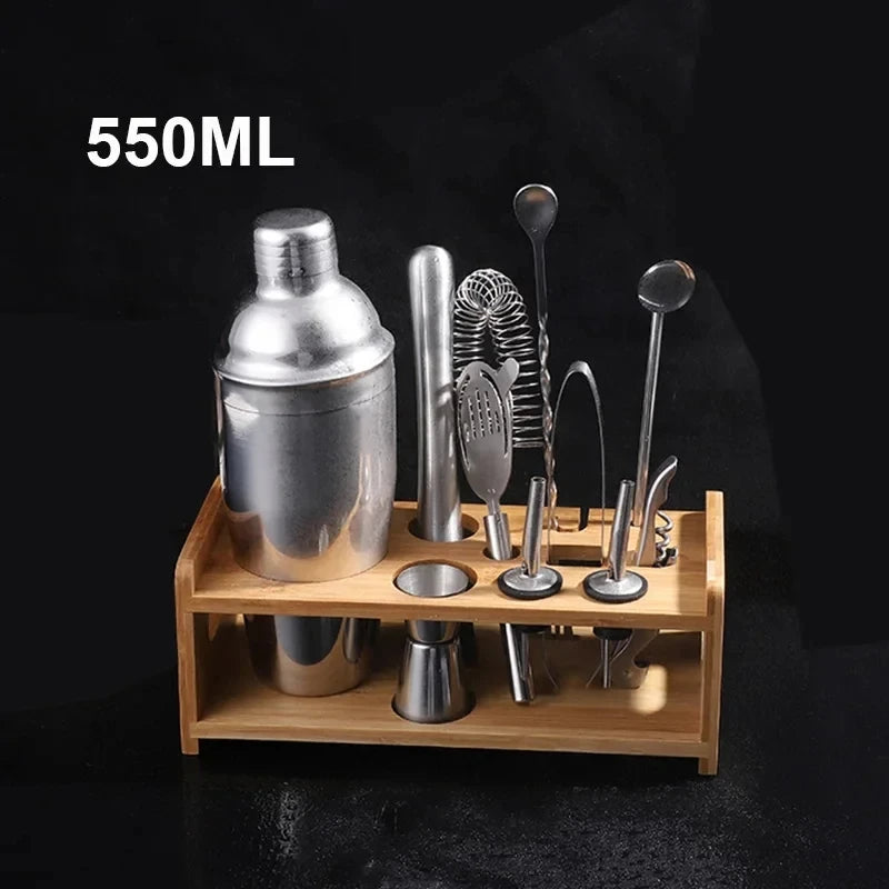 Upors Stainless Steel Cocktail Shaker — Professional Barware Mixer for Drinks