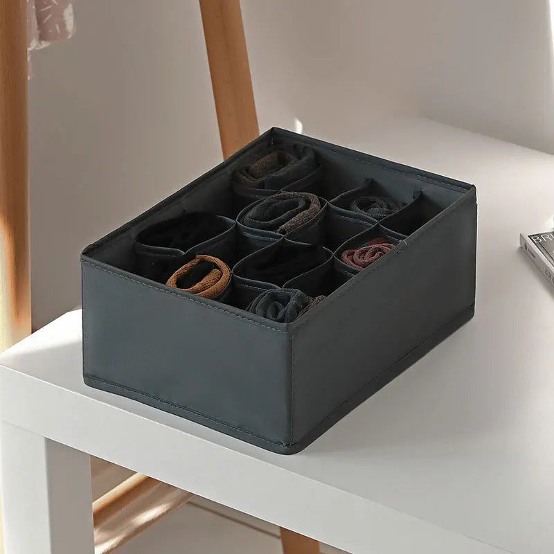 PGY Drawer Organizer Dividers — Multi-Grid Storage for Underwear and Socks