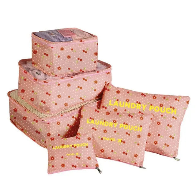 Totidy Travel Packing Cube Set — Luggage Organizer for Clothes and Shoes