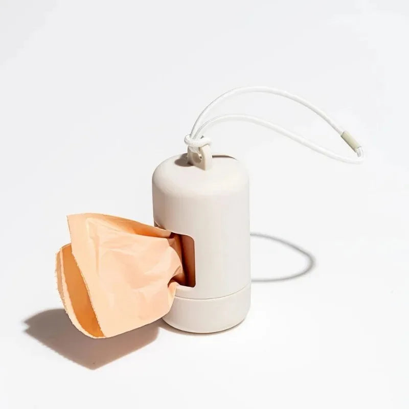 Portable Dog Poop Bag Carrier — Stylish Pet Waste Bag Dispenser