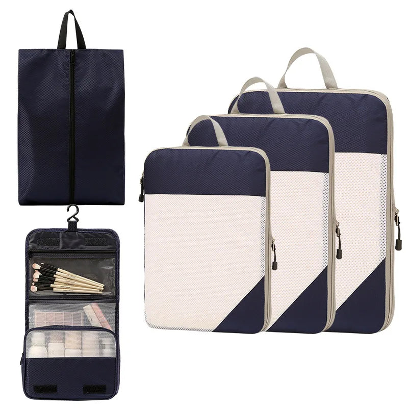Ufine Travel Packing Cubes — Compression Storage Bags for Organized Luggage