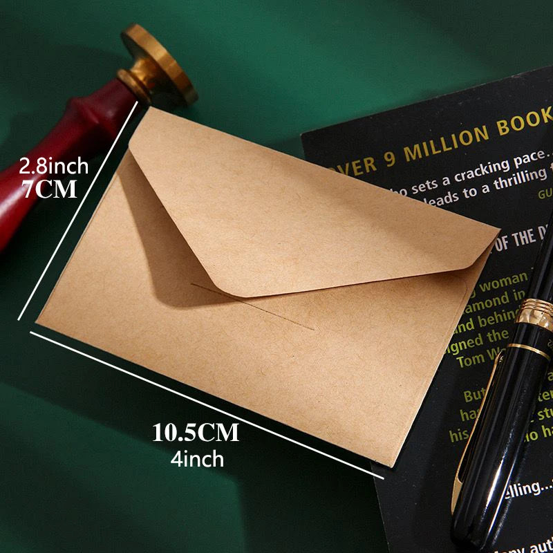 Kraft Mini Envelopes — Versatile Card Holders for Business and Gifts