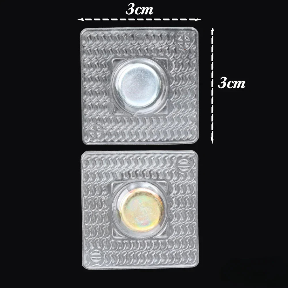 Magnetic Metal Snap Buttons — Invisible Fasteners for Bags and Clothing