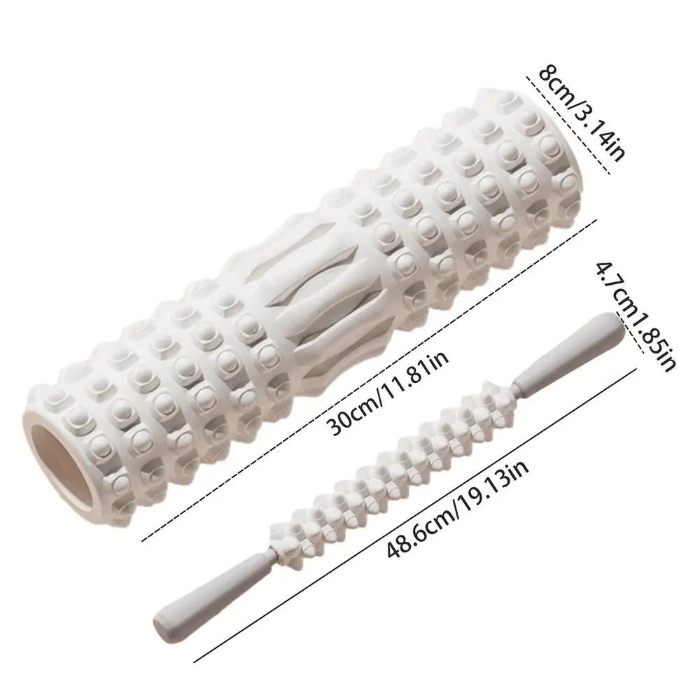 Foam Roller for Muscle Massage — Deep Tissue Stretching & Recovery Tool