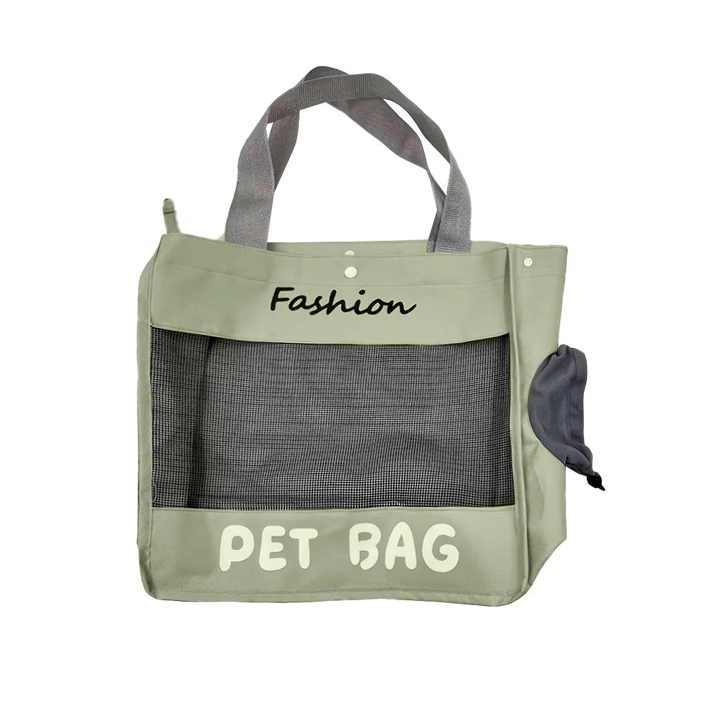 Breathable Pet Carrier Bag — Lightweight Travel Tote for Cats and Small Dogs