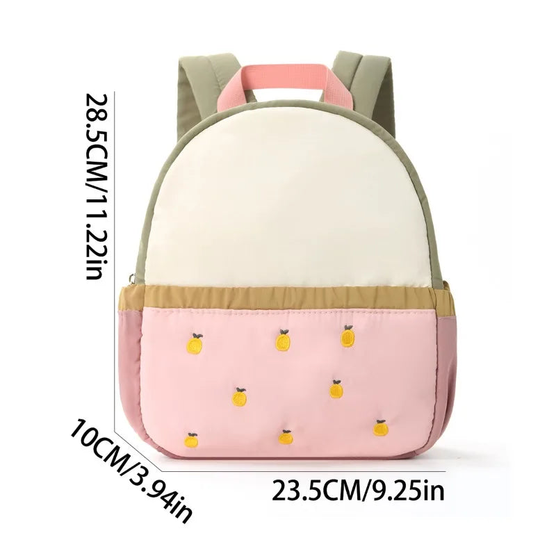 molfmy Children's Fruit Pattern Backpack — Lightweight Preschool Schoolbag