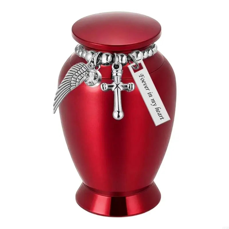 Elegant Pet Memorial Urn — Small Keepsake Cremation Container