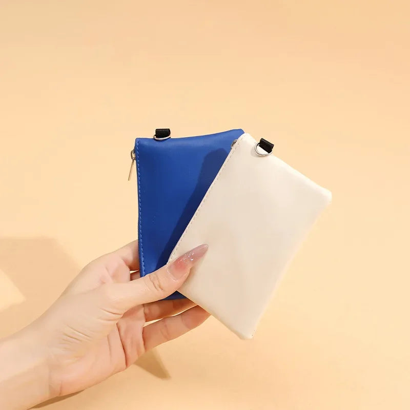 eTya Mini PU Leather Wallet — Compact Coin Purse & Card Holder