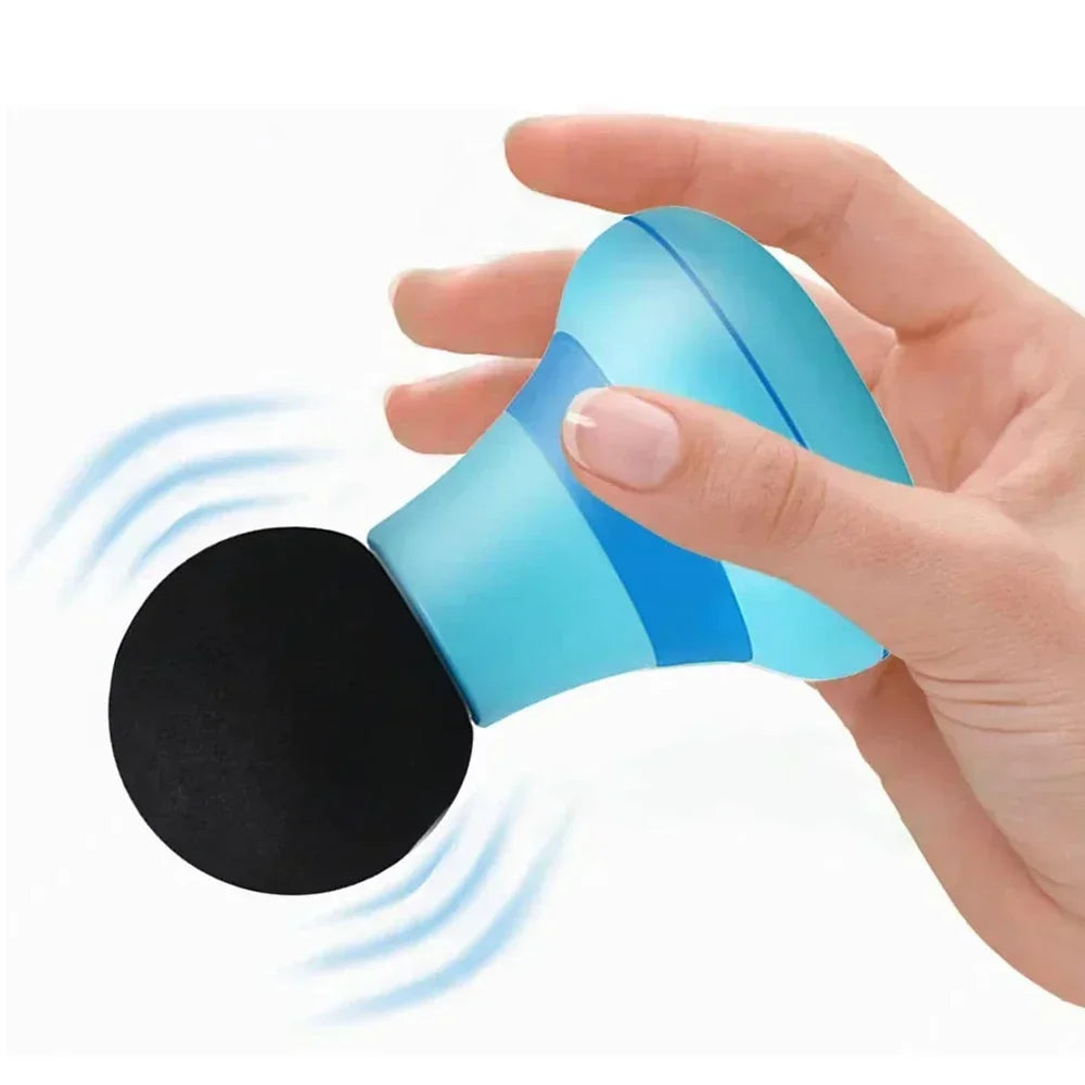 Portable Mini Massage Gun — Quiet Handheld Muscle Massager with 6 Speeds