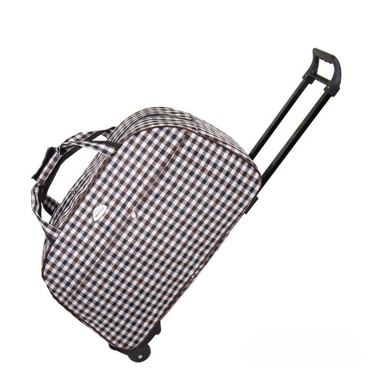 Rolling Travel Trolley Bag — Lightweight Waterproof Luggage for Business & Travel
