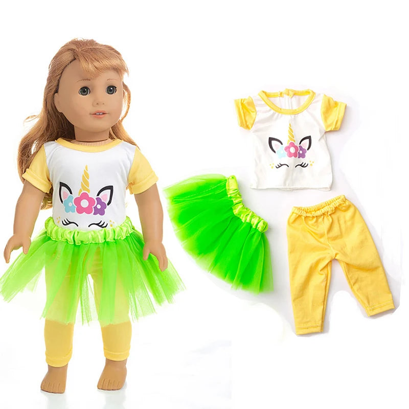 Miao Mama ai wawa Winter Doll Coat — Warm Outfit for 18 Inch Dolls