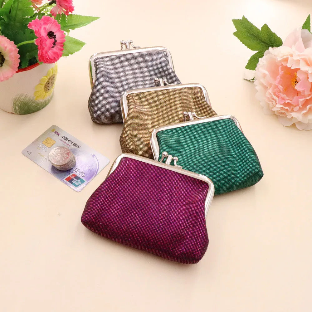 Retro Double Layer Coin Purse — Compact Mini Money Bag & Card Holder