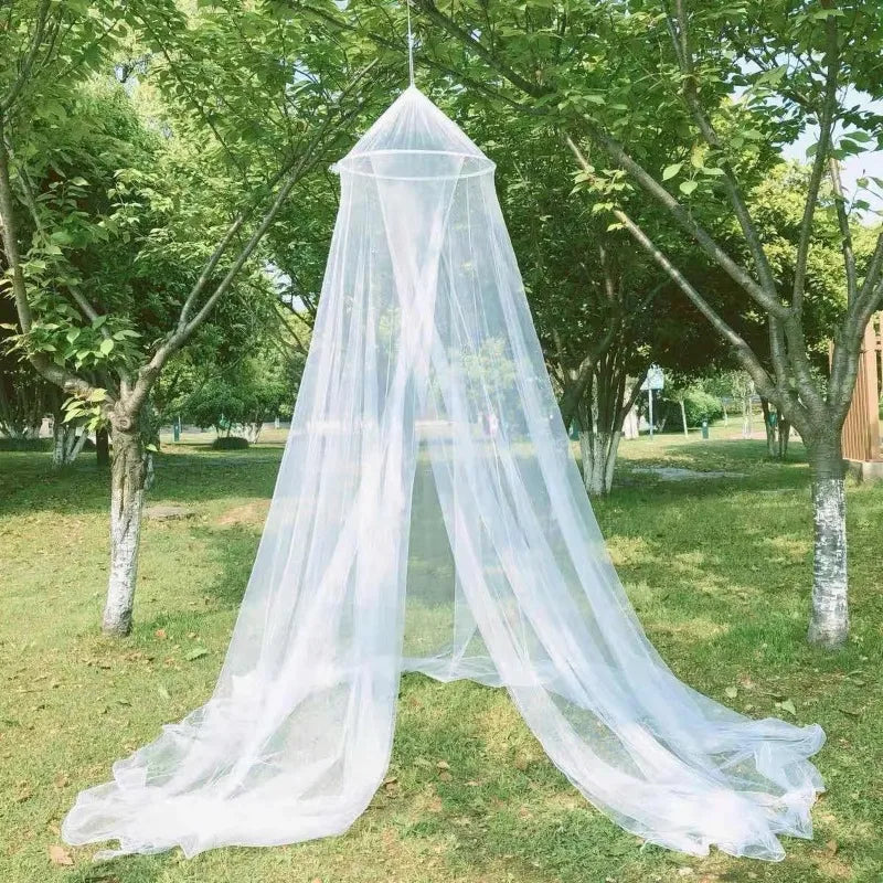 Large Dome Mosquito Net — Hanging Bed Canopy for Home and Camping