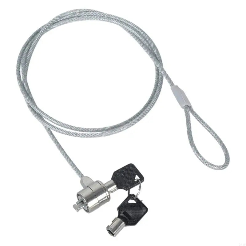 Laptop Security Cable Lock — Anti-Theft Steel Chain with Keys