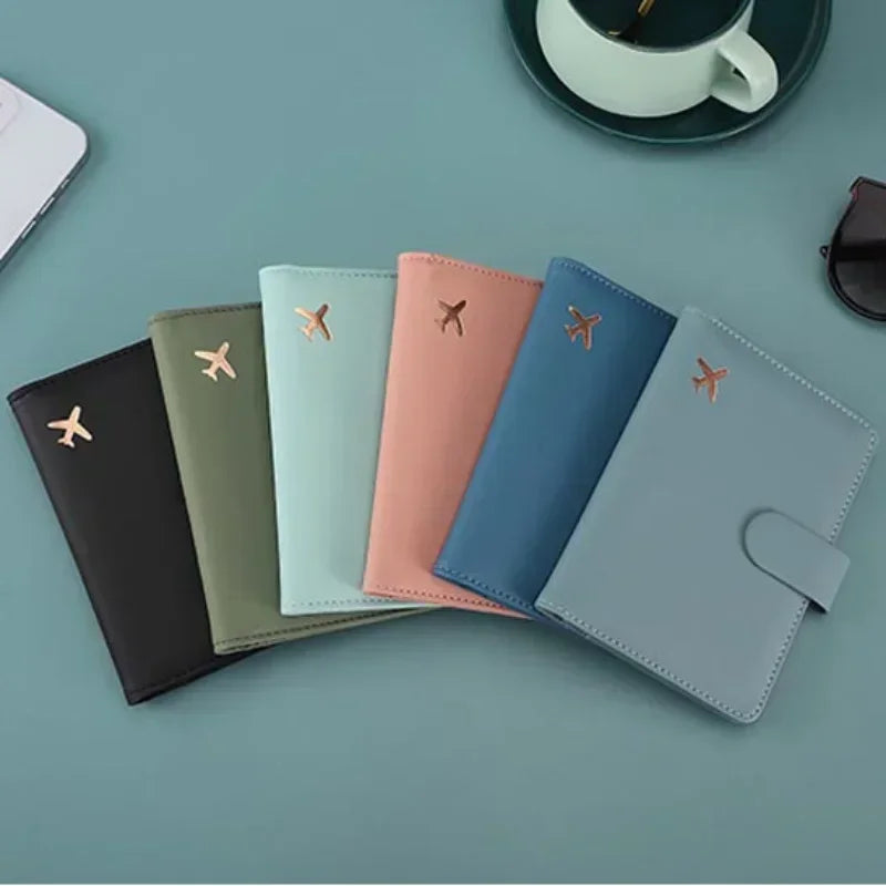dawndesslo PU Leather Passport Cover — Travel Wallet & Card Holder