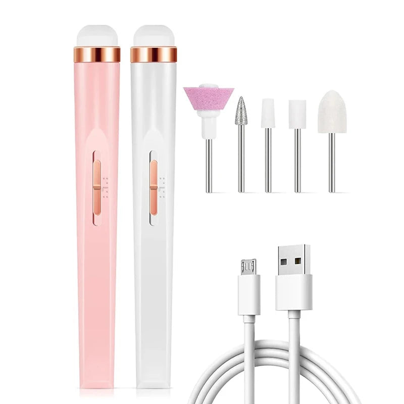 JCSYFAC Electric Manicure Kit — 5-in-1 Professional Nail Drill Set