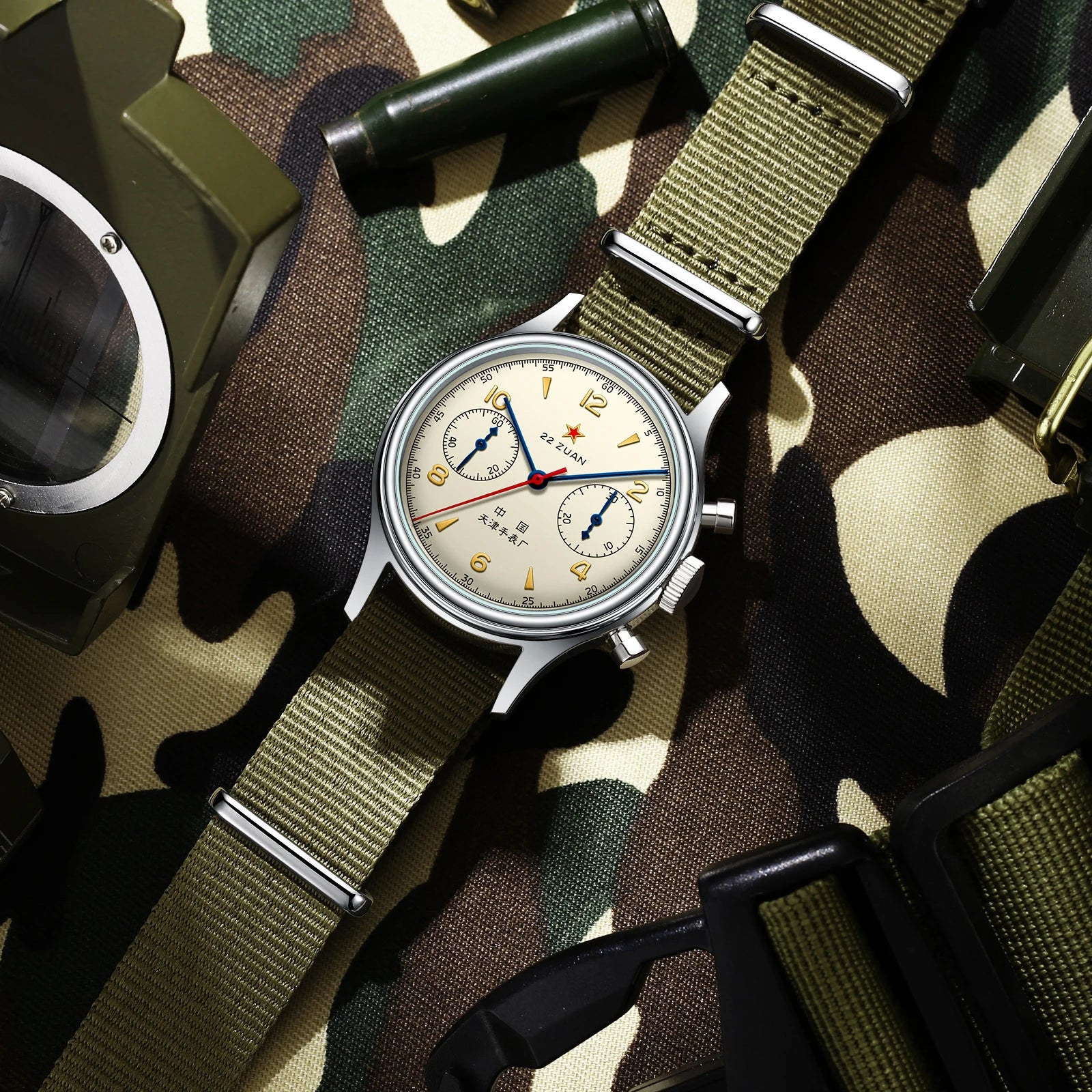 Sea-Gull 1963 International Edition — Mechanical Chronograph Men's Watch
