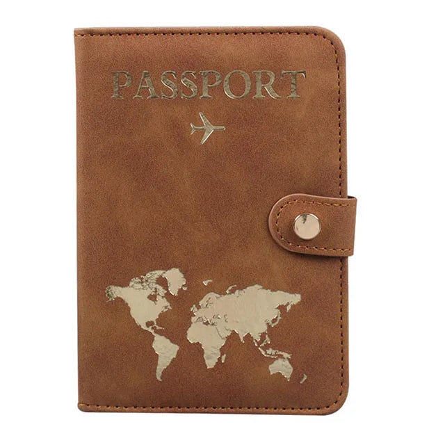 SNUGUG Travel Passport Holder — Slim Credit Card Organizer & Wallet