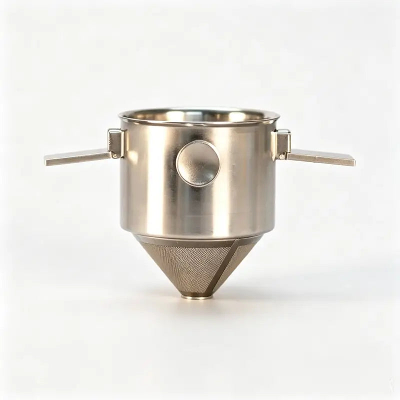 Stainless Steel Coffee Filter — Reusable Hanging Ear Pour Over Funnel