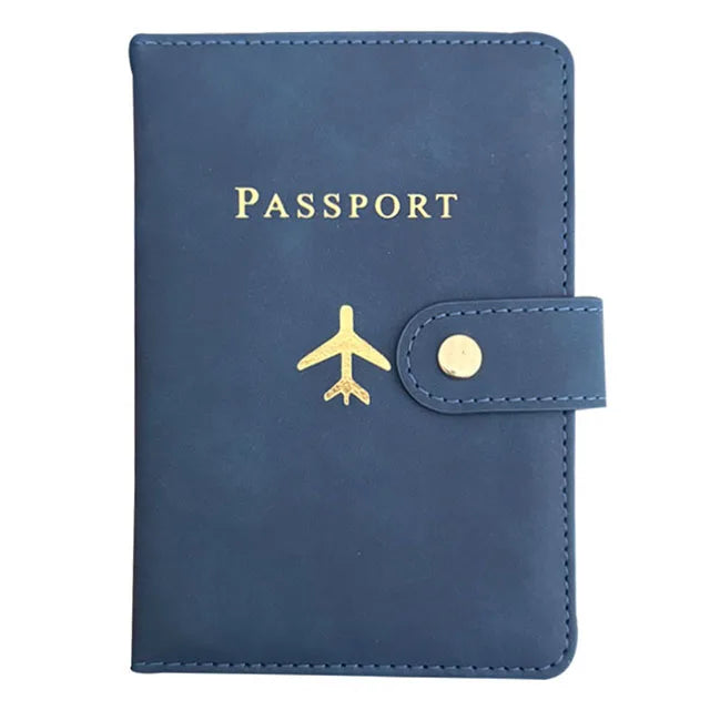 SNUGUG Travel Passport Holder — Slim Credit Card Organizer & Wallet