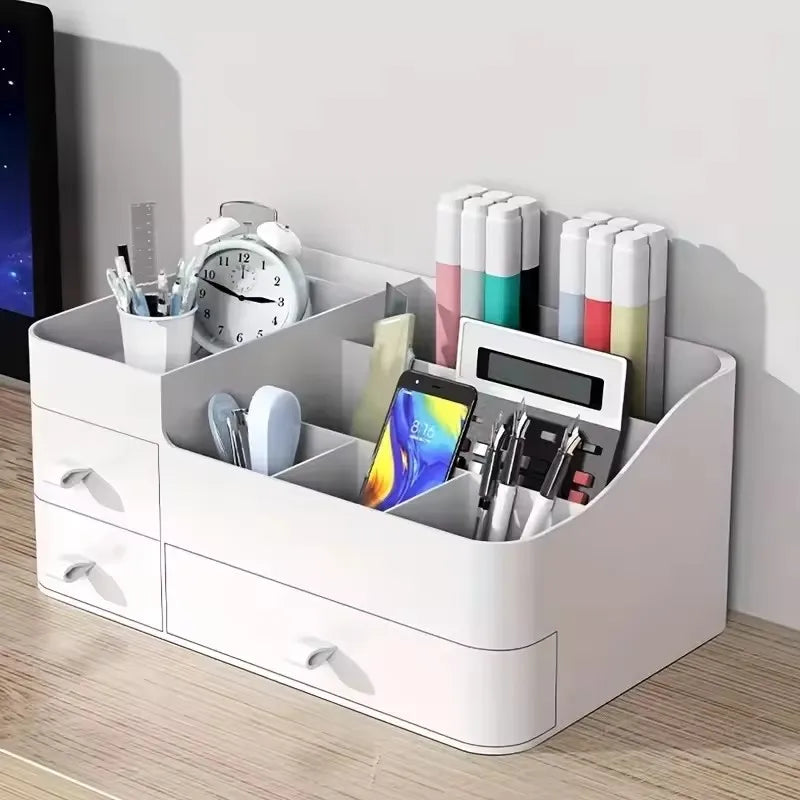 YIYUEQIANLI Desktop Storage Organizer — Multipurpose Cosmetic & Office Drawer