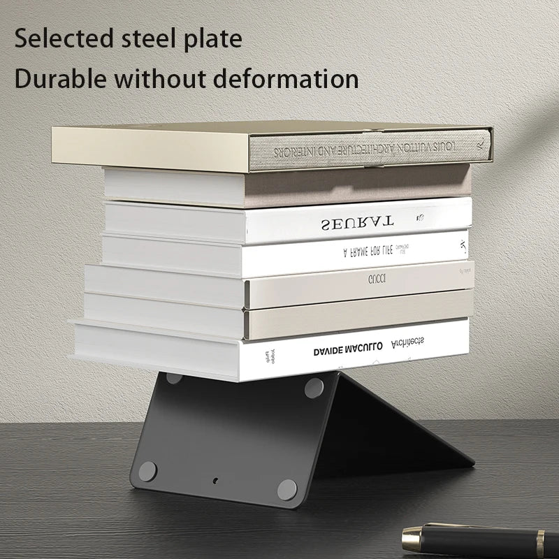 Metal Bookends — Heavy Duty Shelf Organizers for Home Office