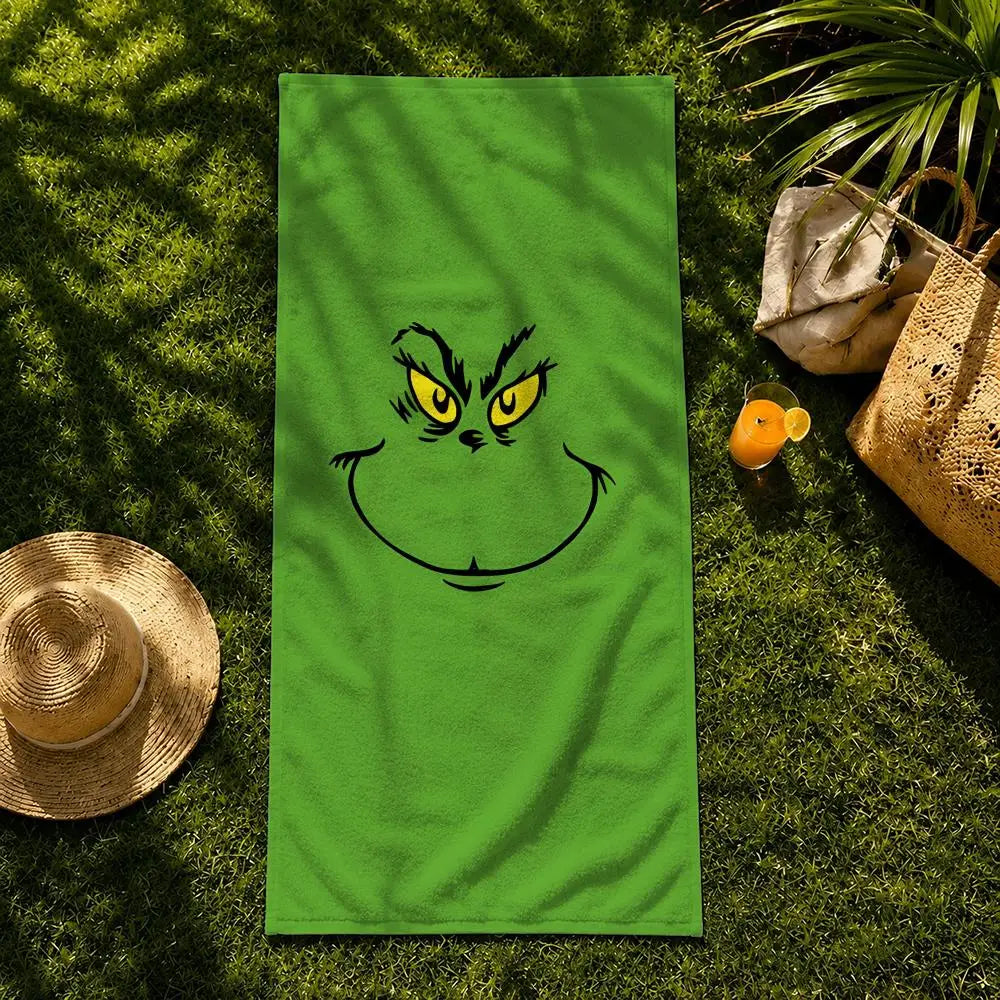 Quick-Dry Microfiber Bath Towel — Absorbent Beach & Gym Towel