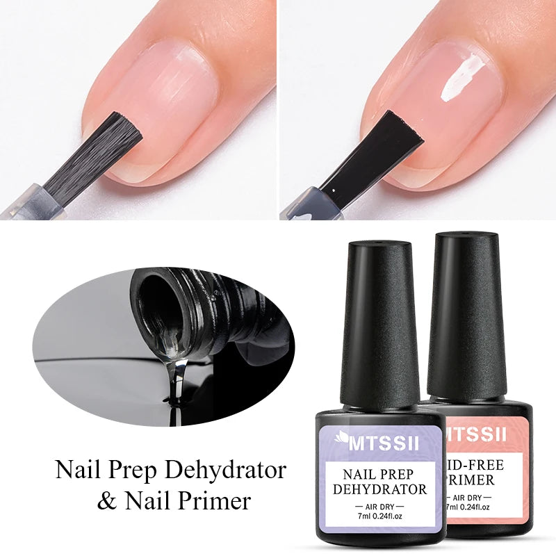 Mtssii Nail Prep Dehydrator and Primer — Professional Manicure Prep Solutions