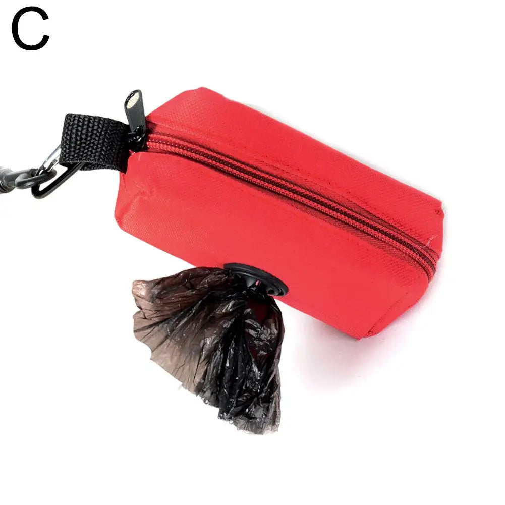 Portable Dog Poop Bag Dispenser — Compact Waste Bag Holder for Leashes