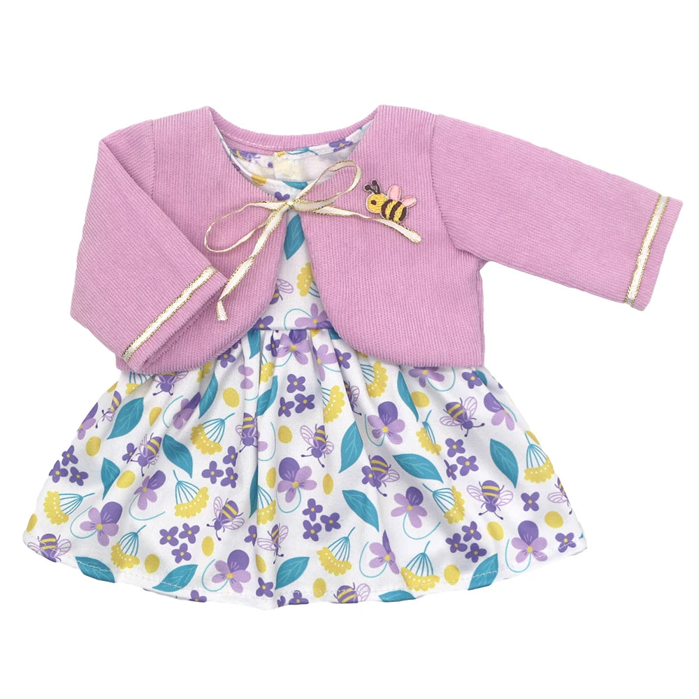 Kanvtoy Doll Clothing Sets — Cute Rompers and Shoes for 13-18 Inch Dolls