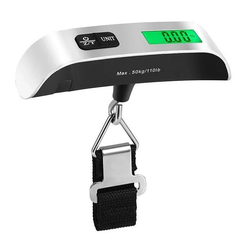 Digital Luggage Scale — Portable Hanging Suitcase Weight Tool