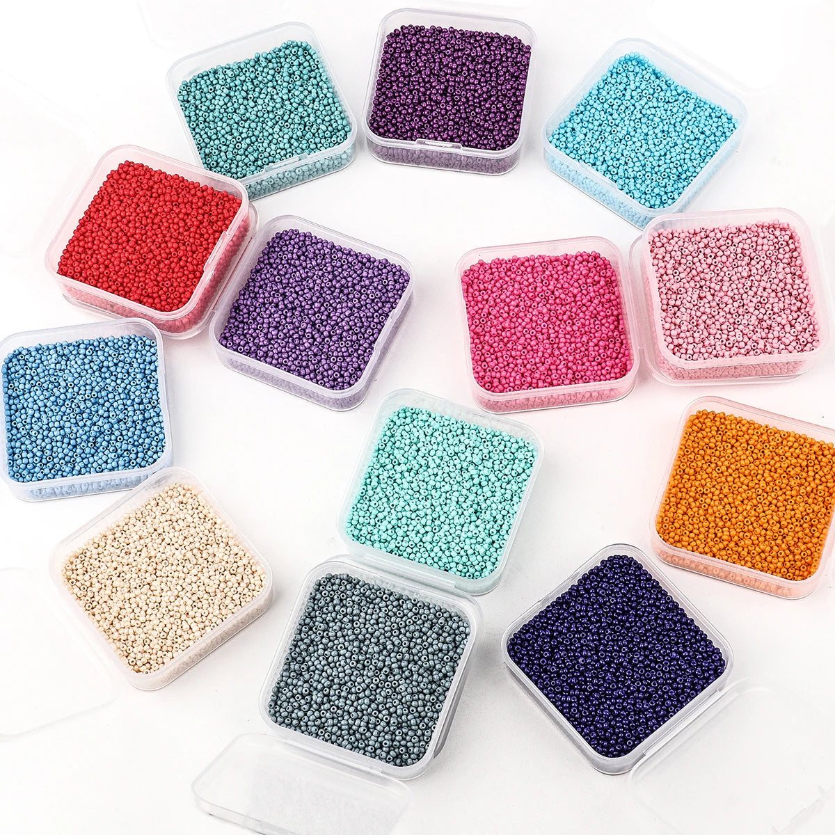 Czech Glass Seed Beads — 4000pcs Loose Spacer Beads for DIY Jewelry