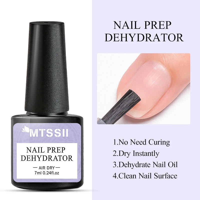 Mtssii Nail Prep Dehydrator and Primer — Professional Manicure Prep Solutions